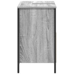 Berkfield Home Modern Bathroom Basin Cabinet Grey Sonoma 60x34.5x60 cm - thumbnail 7