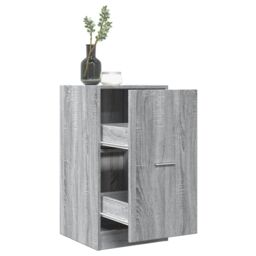 Berkfield Home Apothecary Cabinet Grey Sonoma 40x41x77.5 cm Engineered Wood - thumbnail 1