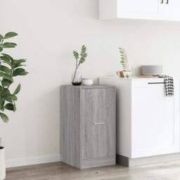 Berkfield Home Apothecary Cabinet Grey Sonoma 40x41x77.5 cm Engineered Wood - thumbnail 4