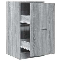 Berkfield Home Apothecary Cabinet Grey Sonoma 40x41x77.5 cm Engineered Wood - thumbnail 2