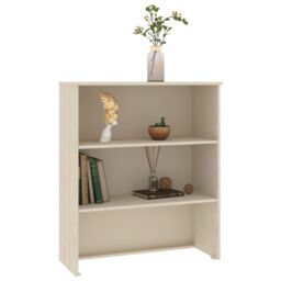 Berkfield Home Top for Highboard HAMAR Honey Brown 85x35x100cm Solid Wood Pine - Size: 85 x 35 x 100 cm - thumbnail 5