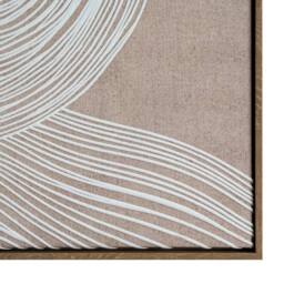 Lemon Pavilion Furniture and Decor Clayre Line Art in Frame - Wood - L3 x W60 x H80 cm - Brown - thumbnail 2