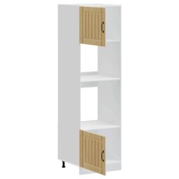 Berkfield Home Oven Cabinets 2 pcs Kalmar Sonoma Oak Engineered Wood in Brown - thumbnail 5