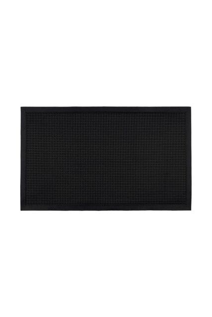 JVL Orion Scraper Rubber Pin Doormat 45x75cm in Black - Size: 45 cm x 75 cm - image 1