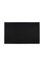 JVL Orion Scraper Rubber Pin Doormat 45x75cm in Black - Size: 45 cm x 75 cm - thumbnail 1