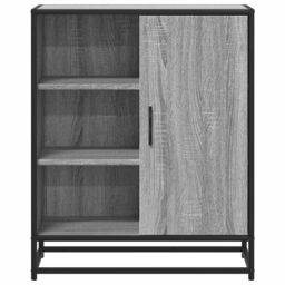 Berkfield Home Sideboard Grey Sonoma 62x35x76 cm Engineered Wood - Size: 62 x 35 x 76 cm - thumbnail 4