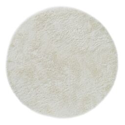 The Rug Shop UK Handmade Plain Shaggy Sparkle Luxurious Anti-Shed Area Rug in White - Size: 120 cm x 170 cm - thumbnail 6