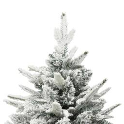 Berkfield Home Artificial Pre-lit Christmas Tree Green 180 cm PVC & PE - thumbnail 6