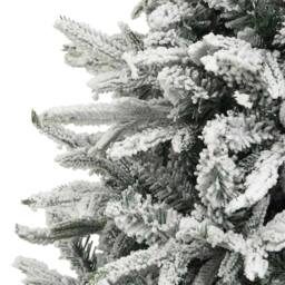 Berkfield Home Artificial Pre-lit Christmas Tree Green 180 cm PVC & PE - thumbnail 7
