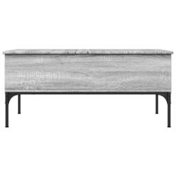 Berkfield Home Comfortable Coffee Table Grey Sonoma 100x50x45 cm Engineered Wood - Size: 100 x 50 x 45 cm - thumbnail 5