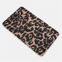 OHS Leopard Bath Mat Cushioned Non Slip Shower Bathroom Mat Absorbent in Medium Beige - thumbnail 6