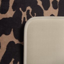 OHS Leopard Bath Mat Cushioned Non Slip Shower Bathroom Mat Absorbent in Medium Beige - thumbnail 7