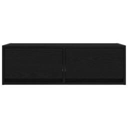 Berkfield Home TV Cabinets 2 pcs Black Oak 80x31x25.5 cm Engineered Wood - thumbnail 7