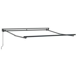 Berkfield Home Retractable Awning Cream Large Polyester - thumbnail 6