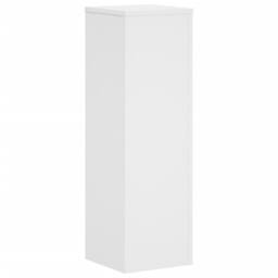 Berkfield Home Plant Stand 2pcs White 25x25x80 cm Engineered Wood - Size: 25 x 25 x 80 cm - thumbnail 4