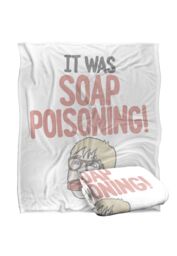 Warner Brothers A Christmas Story Soap Silky Touch Super Soft Throw Blanket in White - thumbnail 2