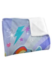 My Little Pony Starry Sky Silky Touch Super Soft Throw Blanket 152 X 127 cm in White - thumbnail 3