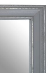 Orsina Henley Wooden Frame Wall Mirror in Grey - thumbnail 3