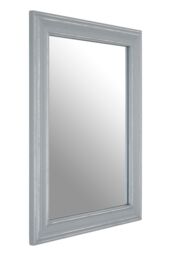 Orsina Henley Wooden Frame Wall Mirror in Grey - thumbnail 2
