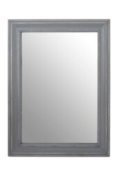 Orsina Henley Wooden Frame Wall Mirror in Grey - thumbnail 1