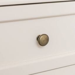 Melody Maison Large Ivory Wooden Sideboard Cabinet - Daventry Ivory Range - thumbnail 6