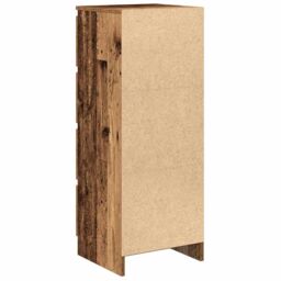 Berkfield Home Sideboard Old Wood 37.5x35x99 cm Engineered Wood in Brown - thumbnail 8