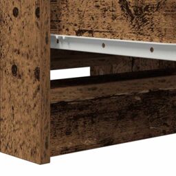 Berkfield Home Sideboard Old Wood 37.5x35x99 cm Engineered Wood in Brown - thumbnail 9