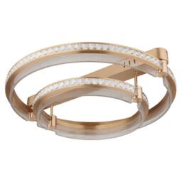 Netlighting Blondie Twin Ring Semi Ceiling Light Gold 2x LED Dimmable 2700-6000K - thumbnail 2