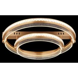 Netlighting Blondie Twin Ring Semi Ceiling Light Gold 2x LED Dimmable 2700-6000K - thumbnail 5