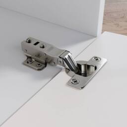 FORGEVIO TV Stand Unit Cabinet High Gloss White Wall Mounted Storage Door - thumbnail 5