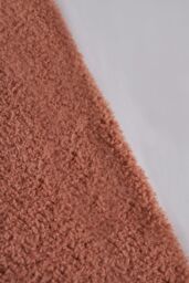 BHS Teddy Bear Fleece Throw in Red - Size: Small - thumbnail 2