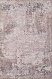 Kukoon Distressed Grey Soft Washable & Liquid Repellent Living Room Area Rug in Taupe - Size: 80 cm x 300 cm - thumbnail 2