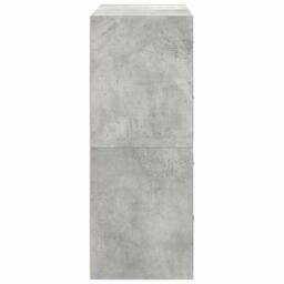 Berkfield Home Durable Bathroom Cabinet with Drawer with Shelf with Storage with in Grey - thumbnail 6