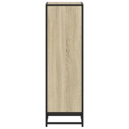 Berkfield Home Book Cabinet Sonoma Oak 33.5x33x107.5 cm Engineered Wood in Brown - thumbnail 5