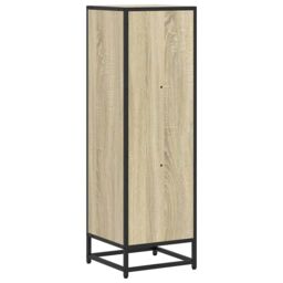 Berkfield Home Book Cabinet Sonoma Oak 33.5x33x107.5 cm Engineered Wood in Brown - thumbnail 6