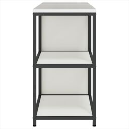 Berkfield Home with Shelf with Storage with Door Adjustable 2 pcs White Cold-rolled steel - thumbnail 9