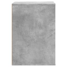 Berkfield Home Corner Chest of Drawers Concrete Grey 60x41x58 cm Engineered Wood - Size: 60 x 41 x 58 cm - thumbnail 6
