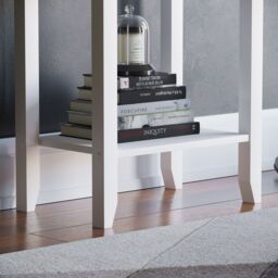 Home Discount Vida Designs Windsor Wooden Console Table Hallway with drawers in White - Size: Small - thumbnail 6