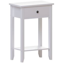 Home Discount Vida Designs Windsor Wooden Console Table Hallway with drawers in White - Size: Small - thumbnail 7