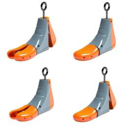 Kelvenix s Adjustable High-Top Shoes Stretcher Portable Shoe Boot Tree Shaper in Orange - Size: Small - thumbnail 1