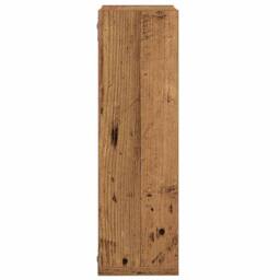 Berkfield Home Wall Cube Shelves 2 pcs Old Wood 50x15x50 cm Engineered Wood in Brown - Size: 50 x 15 x 50 cm - thumbnail 6