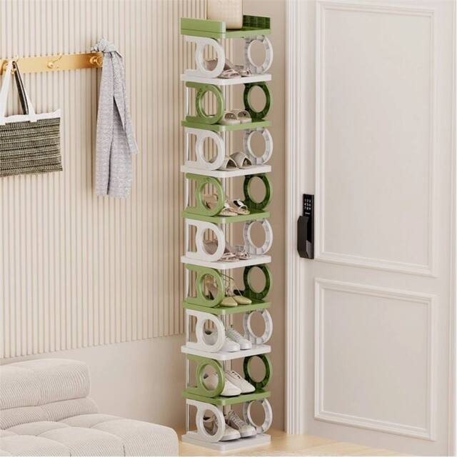 SPETLEK 10 Tier Shoe Rack Stand Storage Shelf Slim Tall Footwear Organiser - image 1