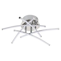 ValueLights Marais Silver Ceiling Bar Light - thumbnail 1
