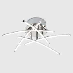 ValueLights Marais Silver Ceiling Bar Light - thumbnail 2