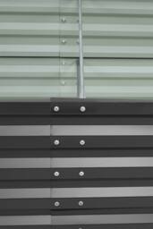Living and Home Outdoor Metal Raised Garden Bed in Black - thumbnail 8