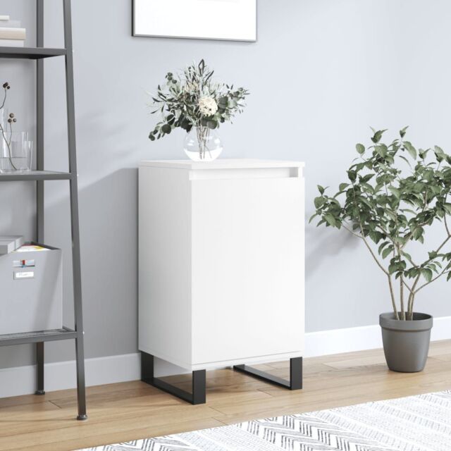 Berkfield Home Sideboard White 40x35x70 cm Engineered Wood - Size: 40 x 35 x 70 cm - image 1