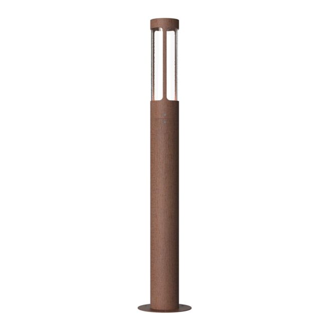 Nordlux Industrial Outdoor Garden Post Brown Corten GU10 Coastal/Marine Safe, IP44 - image 1