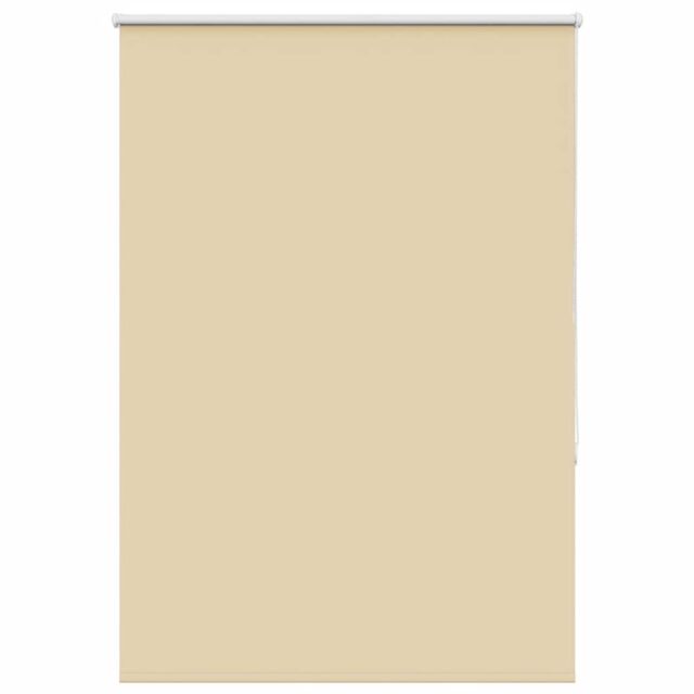 Berkfield Home Roller Blind Blackout Beige 90x150 cm Fabric Width 85.7 cm Polyester - image 1