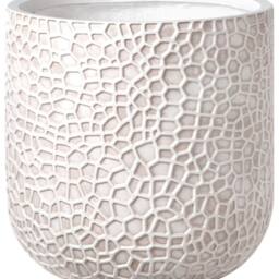 Wyld and Coco Beige Fibre Clay Planter 43 cm Lightweight Indoor Outdoor Pot - thumbnail 2