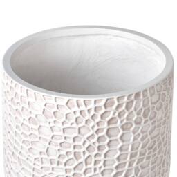 Wyld and Coco Beige Fibre Clay Planter 43 cm Lightweight Indoor Outdoor Pot - thumbnail 5